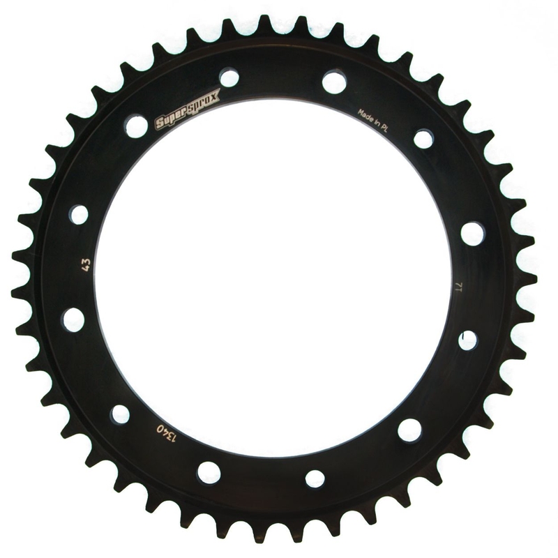 Foaie spate SUPERSPROX Negru 43T, 530