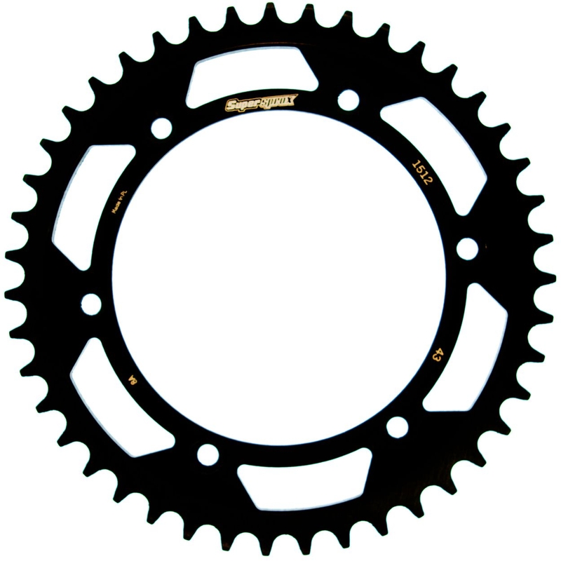 Foaie spate SUPERSPROX Negru 43T, 520