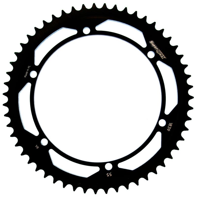Foaie spate SUPERSPROX Negru 55T, 428