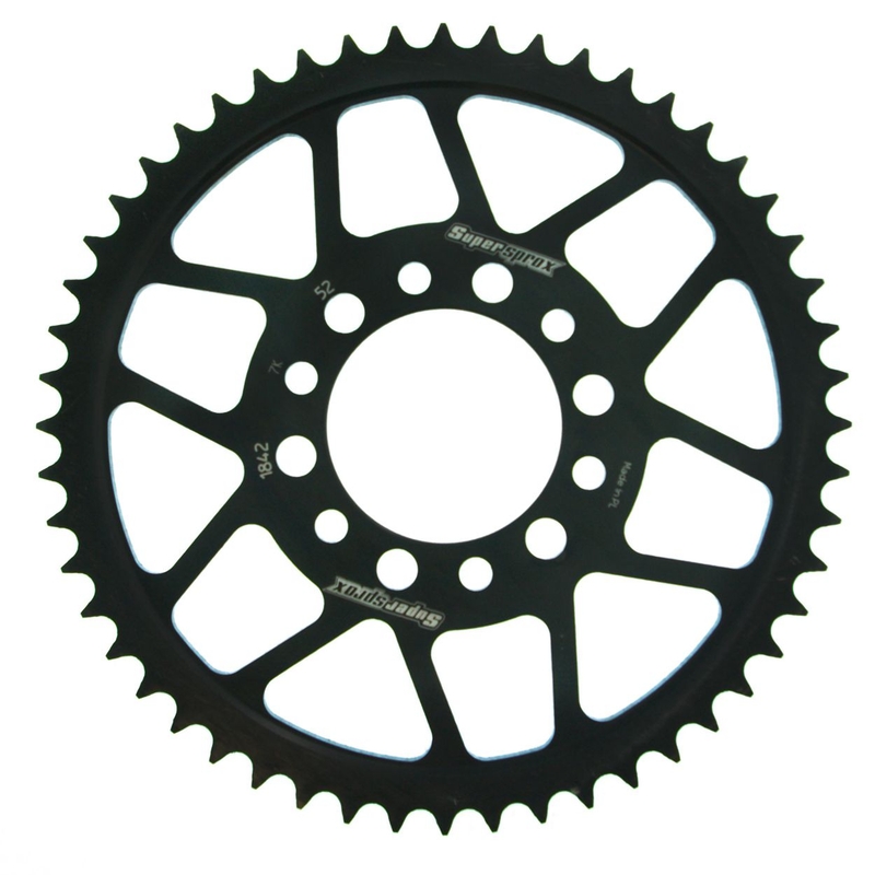 Foaie spate SUPERSPROX Negru 52T, 428