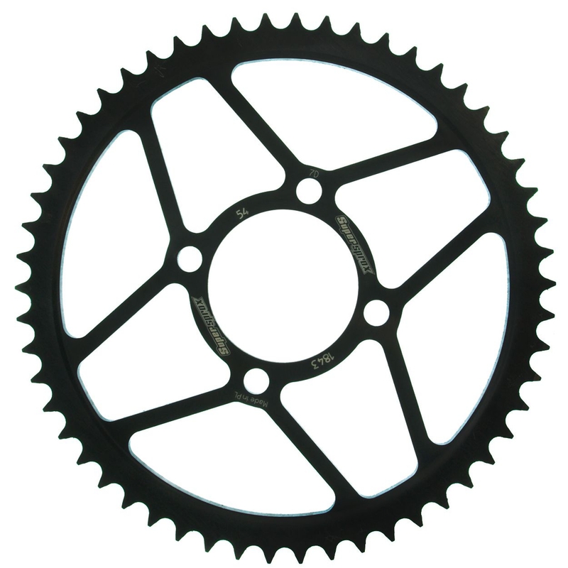 Foaie spate SUPERSPROX Negru 54T, 428