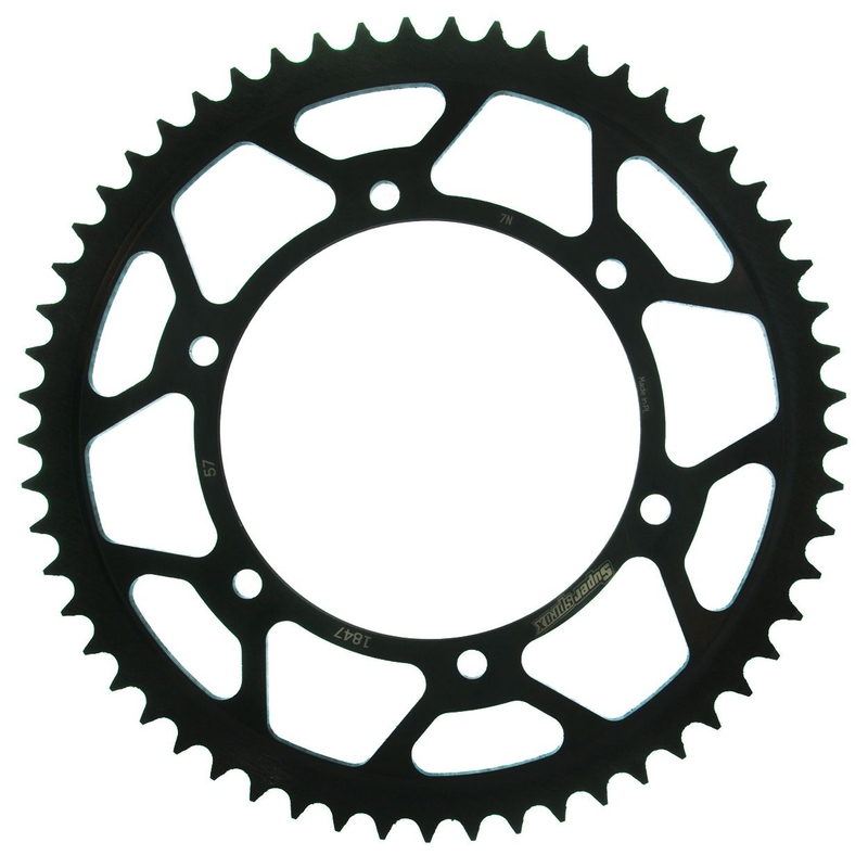 Foaie spate SUPERSPROX Negru 57T, 428