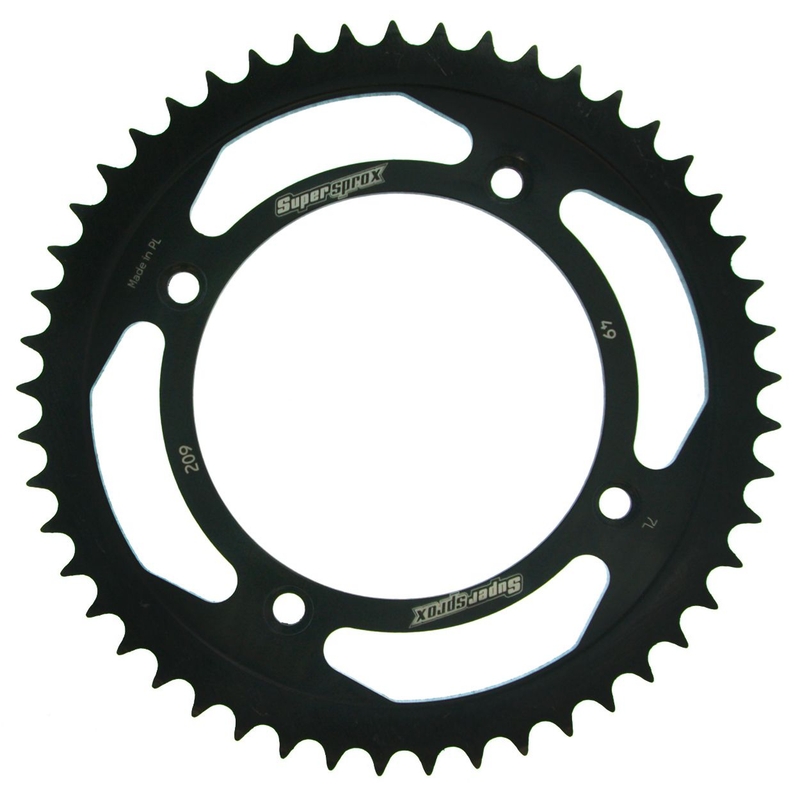 Foaie spate SUPERSPROX Negru 49T, 420