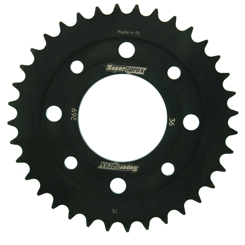 Foaie spate SUPERSPROX Negru 36T, 428