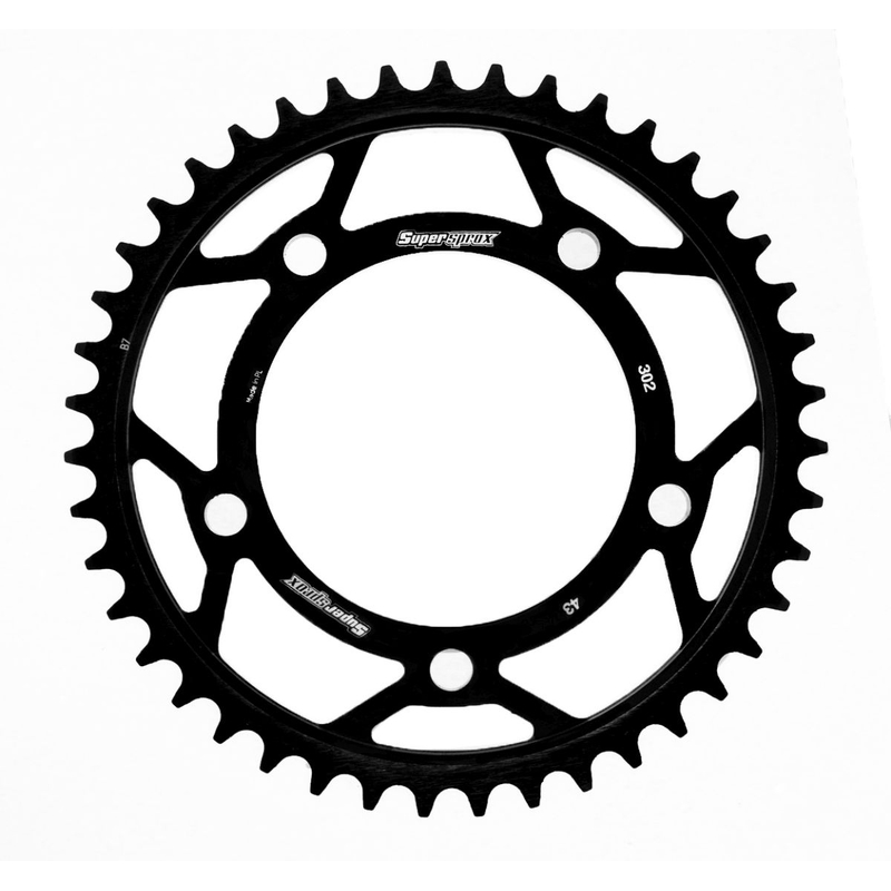 Foaie spate SUPERSPROX Negru 43T, 530