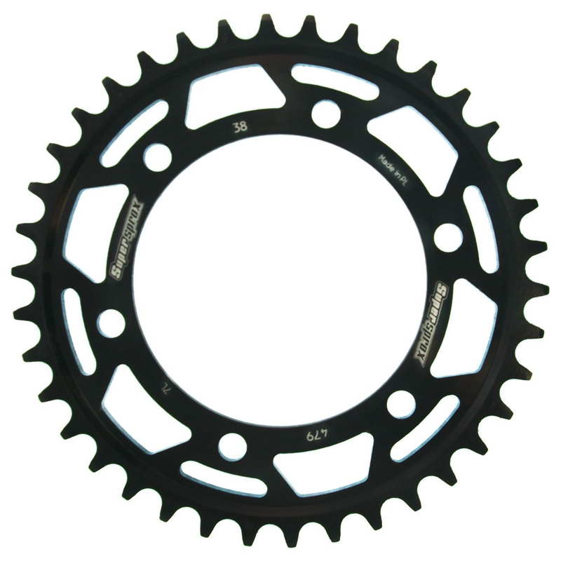 Foaie spate SUPERSPROX Negru 38T, 530