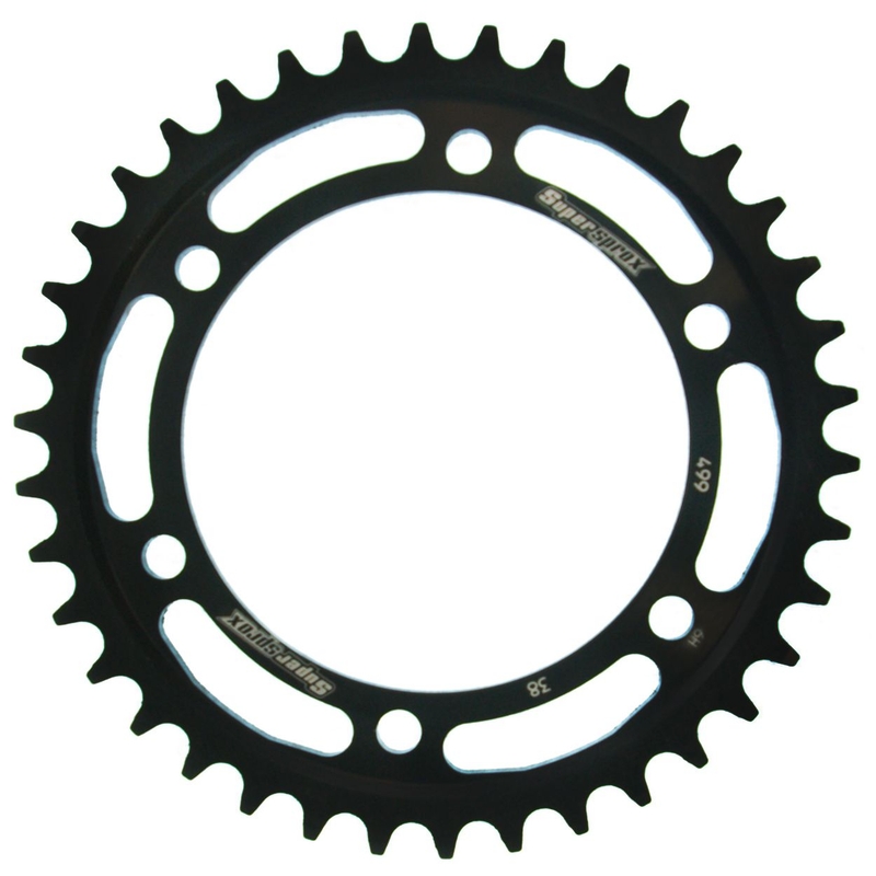 Foaie spate SUPERSPROX Negru 38T, 530