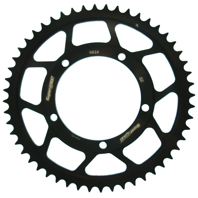 Foaie spate SUPERSPROX Negru 52T, 428