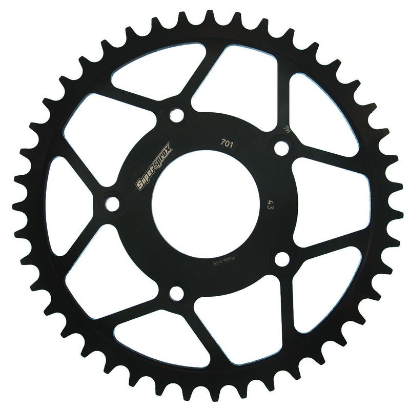 Foaie spate SUPERSPROX Negru 43T, 520
