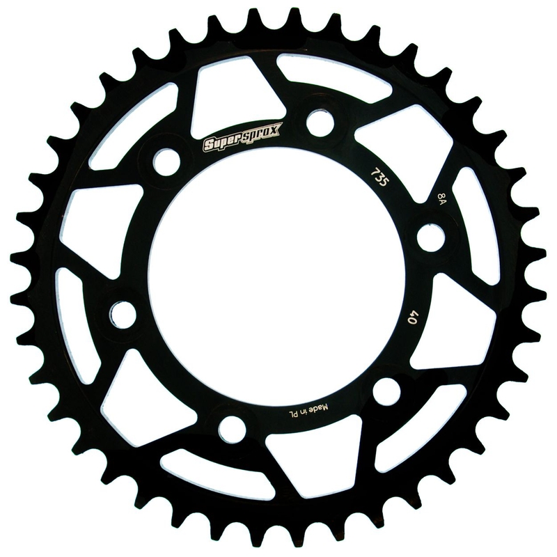 Foaie spate SUPERSPROX Negru 40T, 520