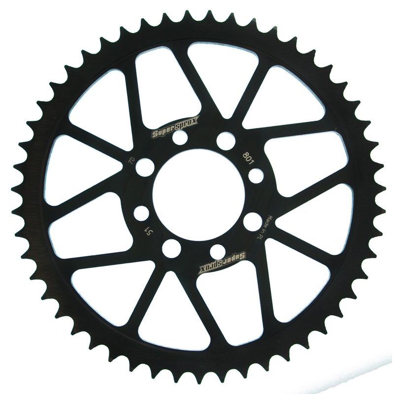 Foaie spate SUPERSPROX Negru 51T, 420