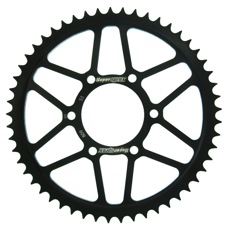 Foaie spate SUPERSPROX Negru 53T, 428