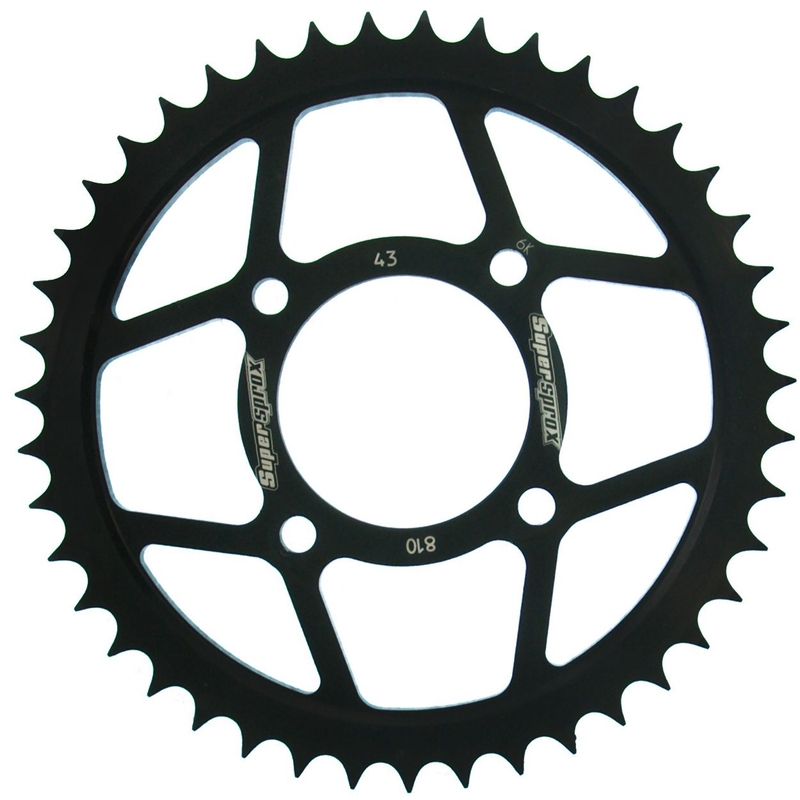 Foaie spate SUPERSPROX Negru 43T, 428