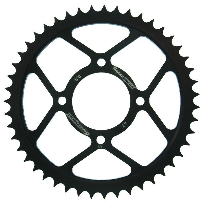 Foaie spate SUPERSPROX Negru 47T, 428