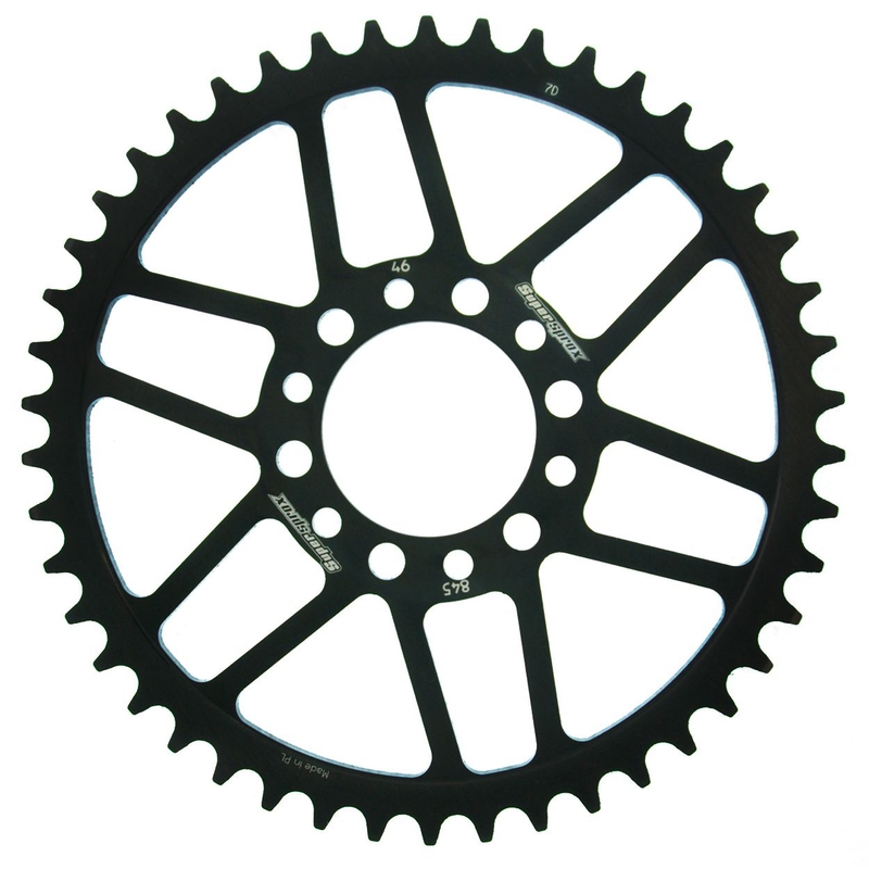 Foaie spate SUPERSPROX Negru 46T, 520