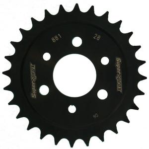 Foaie spate SUPERSPROX RFE-881:28-BLK Negru 28T, 428