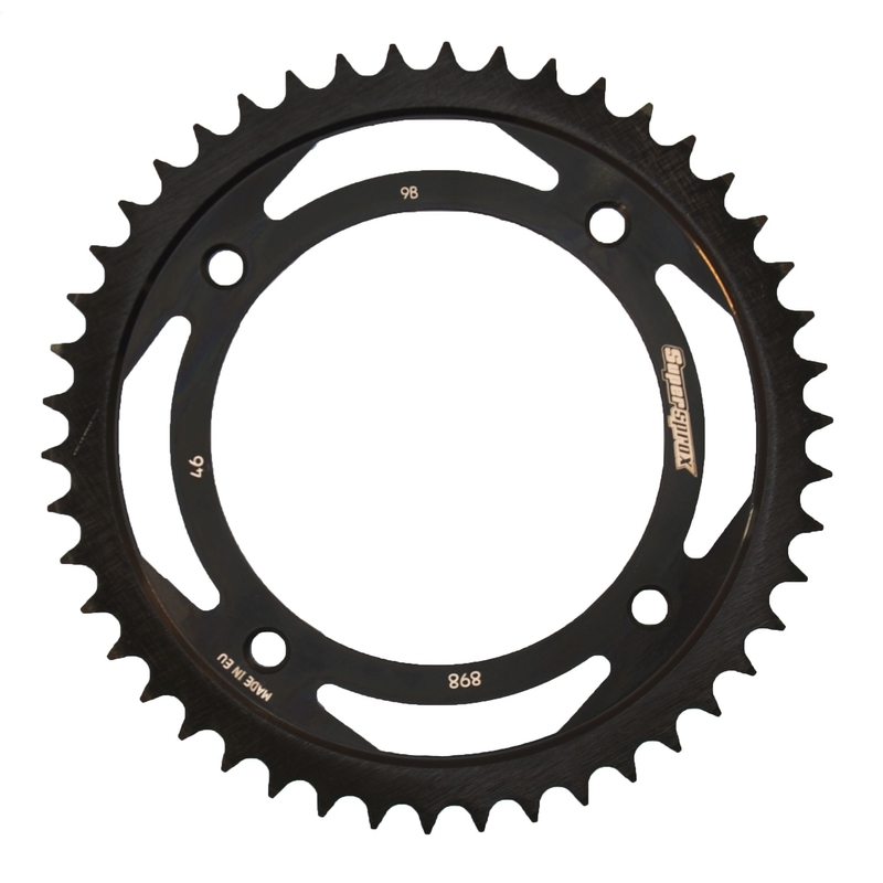 Foaie spate SUPERSPROX Negru 46T, 428