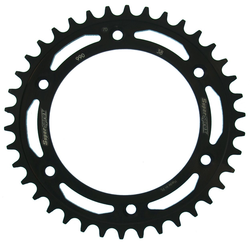 Foaie spate SUPERSPROX Negru 38T, 520