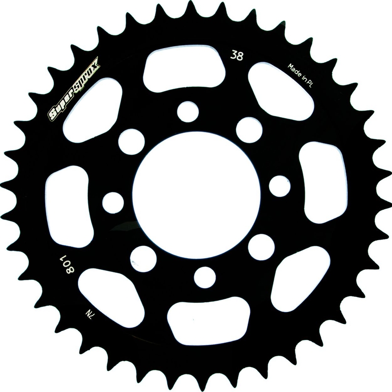 Foaie spate SUPERSPROX Negru 38T, 420