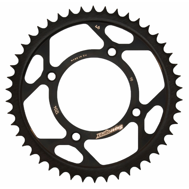 Foaie spate SUPERSPROX Negru 46T, 428