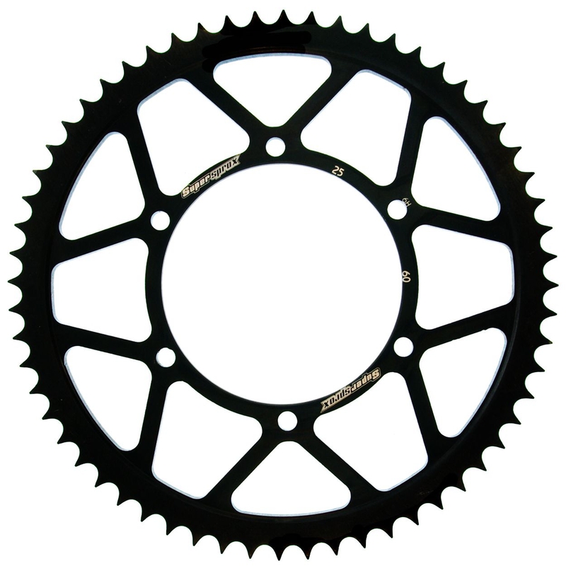 Foaie spate SUPERSPROX Negru 60T, 428