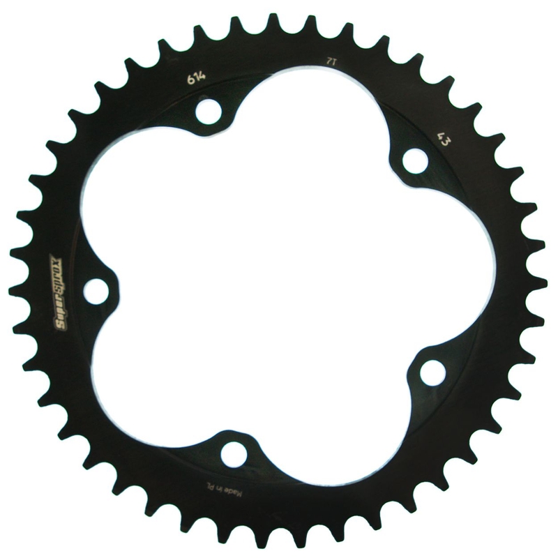 Foaie spate SUPERSPROX Negru 43T, 525