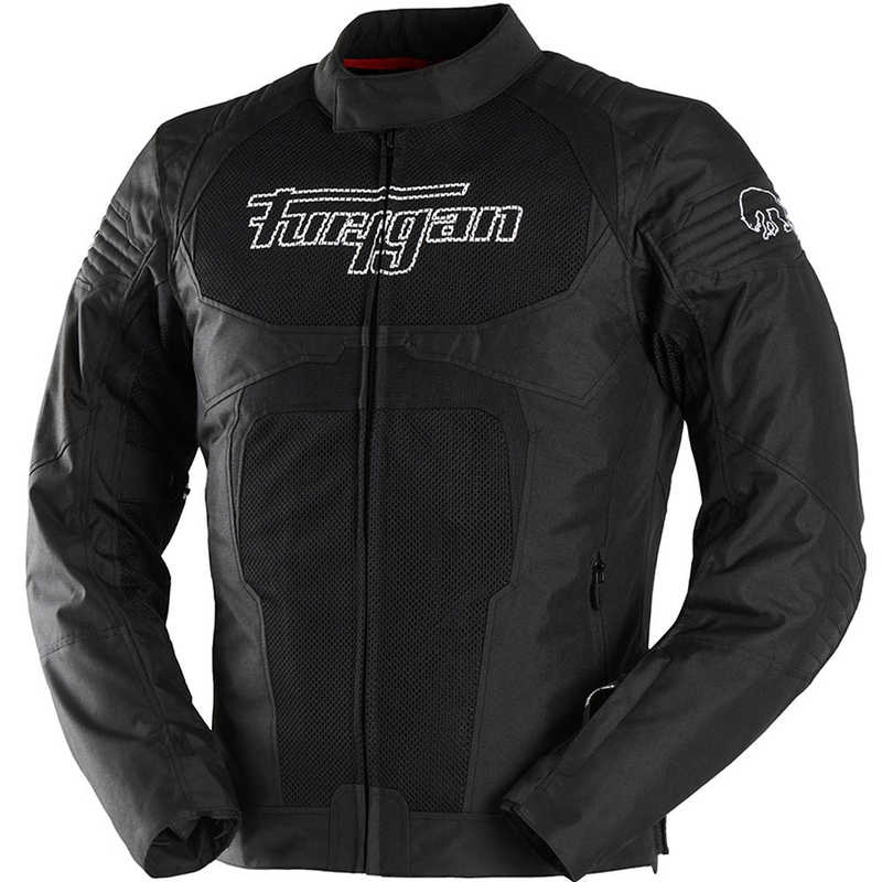 Geacă de motocicletă Furygan WB08 Vented + negru-alb