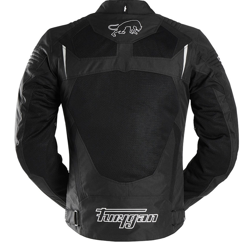 Geacă de motocicletă Furygan WB08 Vented + negru-alb