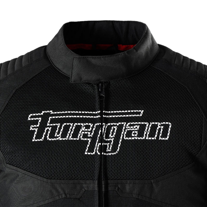 Geacă de motocicletă Furygan WB08 Vented + negru-alb