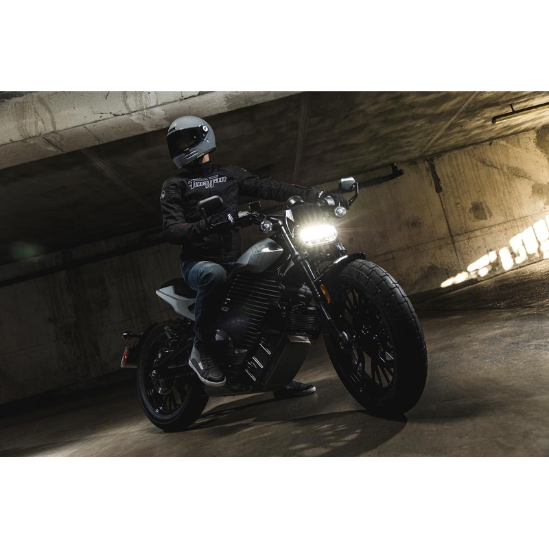 Geacă de motocicletă Furygan WB08 Vented + negru-alb