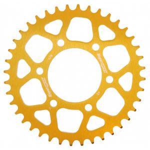 Rear ALU sprocket SUPERSPROX RAL-478:40-GLD auriu 40T, 520