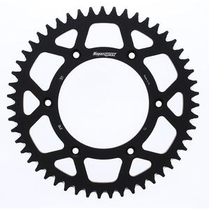 Rear ALU sprocket SUPERSPROX RAL-210:51-BLK Negru 51T, 520