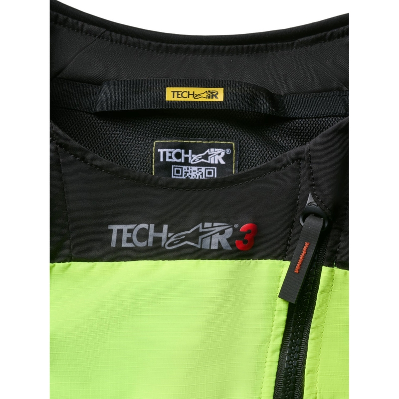 Vestă airbag Alpinestars Tech-Air®3 V2, galben-negru fluo
