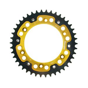 Rear sprocket SUPERSPROX STEALTH RST-990:42-GLD auriu 42T, 520
