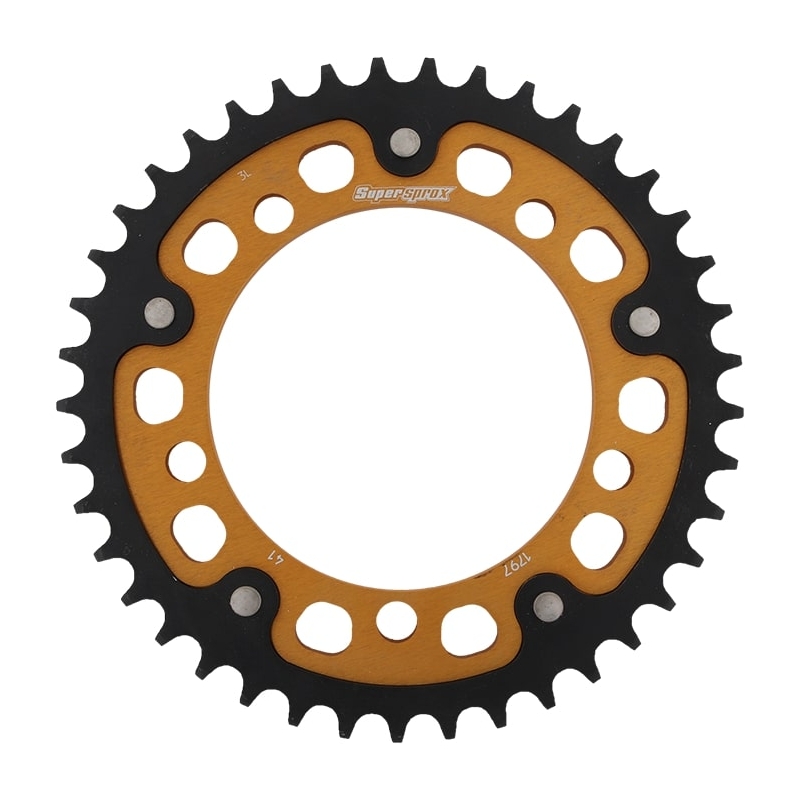Foaie spate SUPERSPROX STEALTH auriu 41T, 530