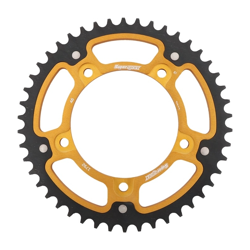 Foaie spate SUPERSPROX STEALTH auriu 46T, 525