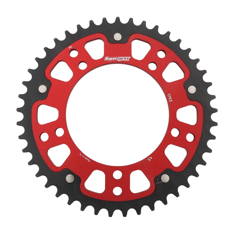 Foaie spate SUPERSPROX STEALTH Rosu 45T, 520