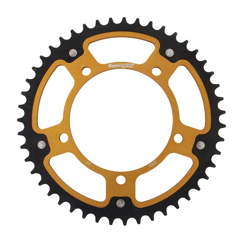 Foaie spate SUPERSPROX STEALTH auriu 47T, 520