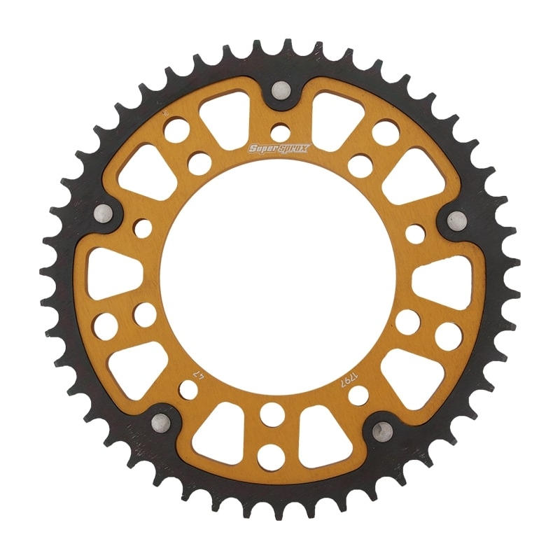 Foaie spate SUPERSPROX STEALTH auriu 47T, 530