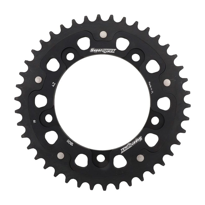 Foaie spate SUPERSPROX STEALTH Negru 42T, 530
