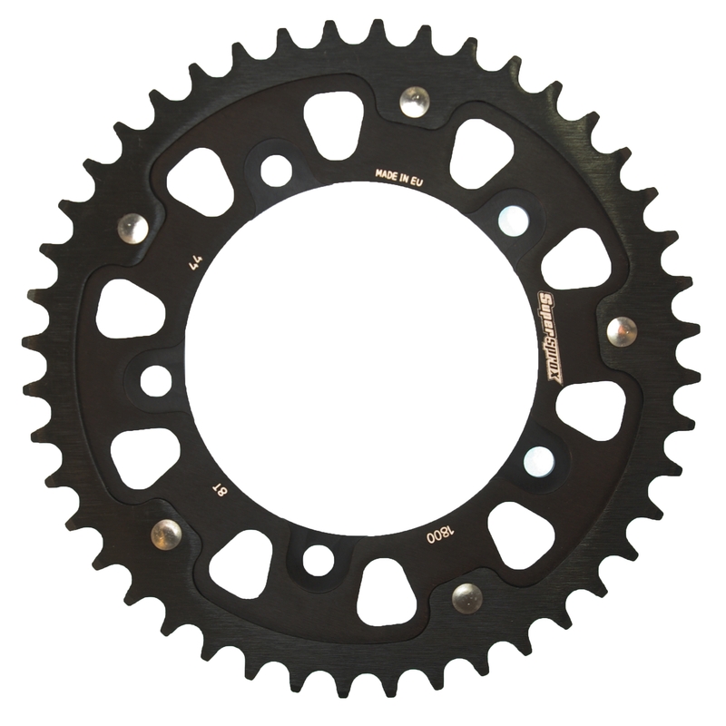 Foaie spate SUPERSPROX STEALTH Negru 44T, 530