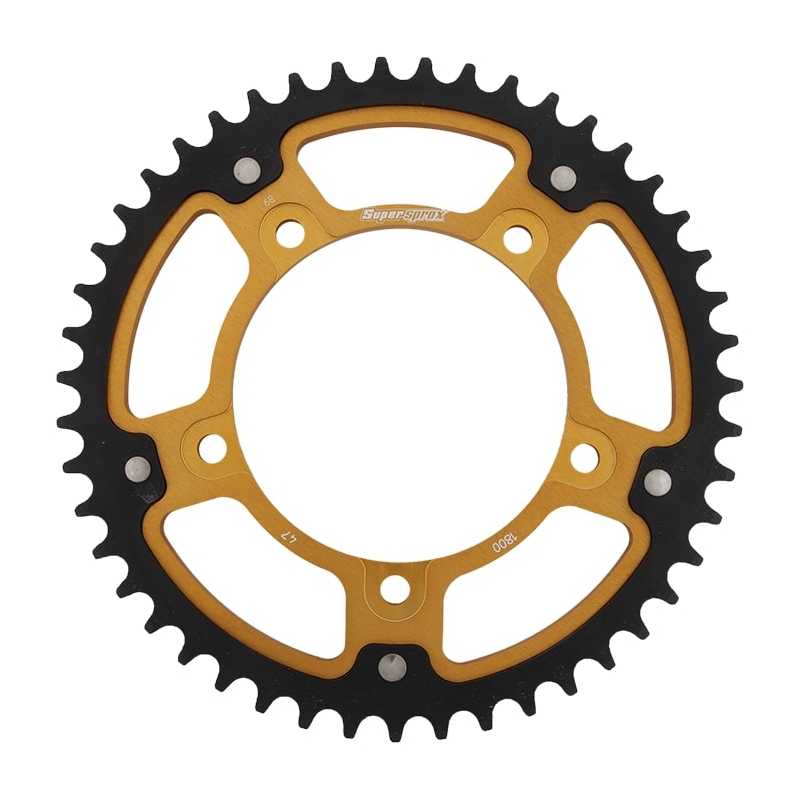 Foaie spate SUPERSPROX STEALTH auriu 47T, 530