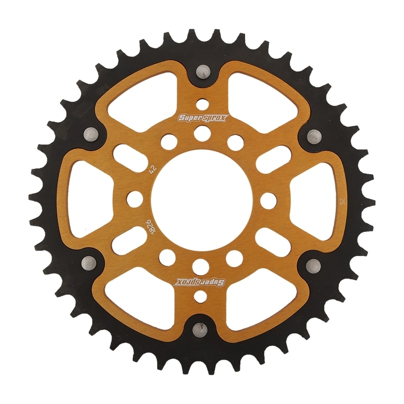 Foaie spate SUPERSPROX STEALTH auriu 42T, 520