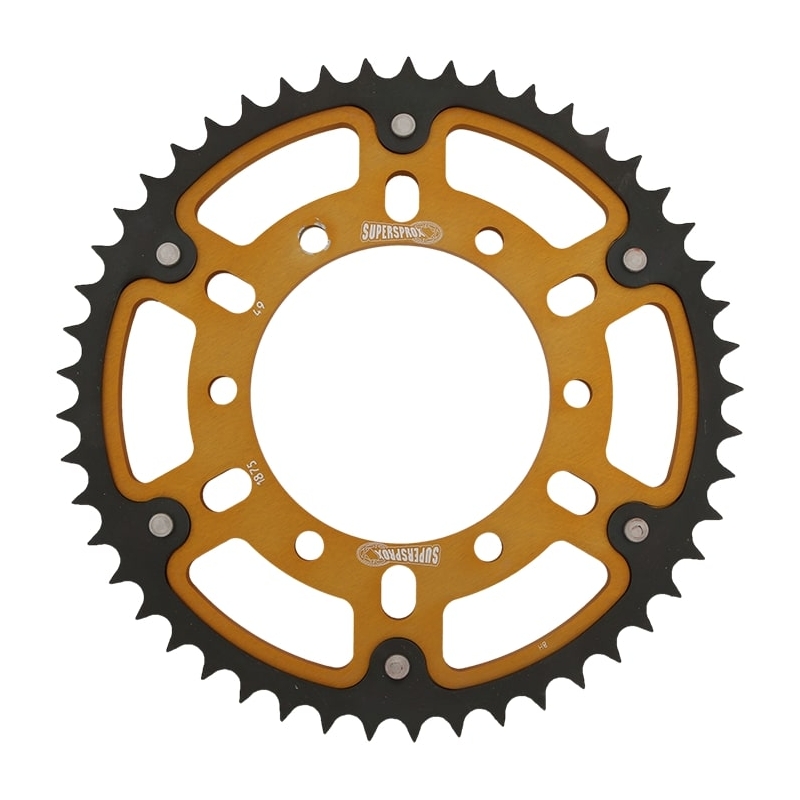 Foaie spate SUPERSPROX STEALTH auriu 49T, 532