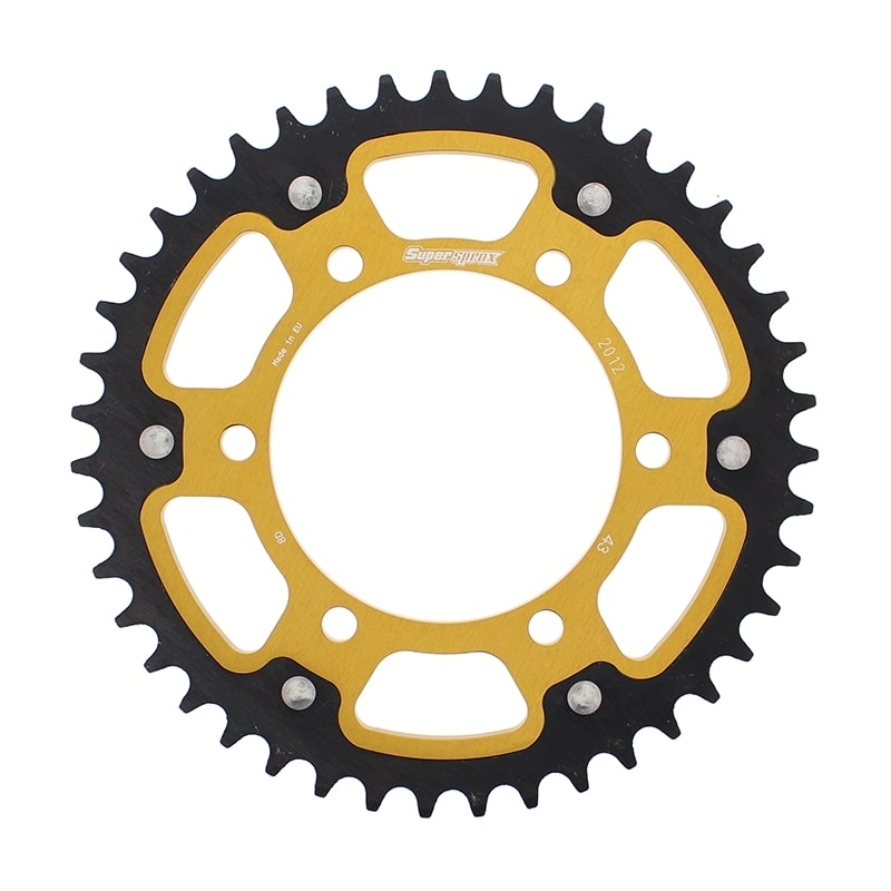 Foaie spate SUPERSPROX STEALTH auriu 43T, 525