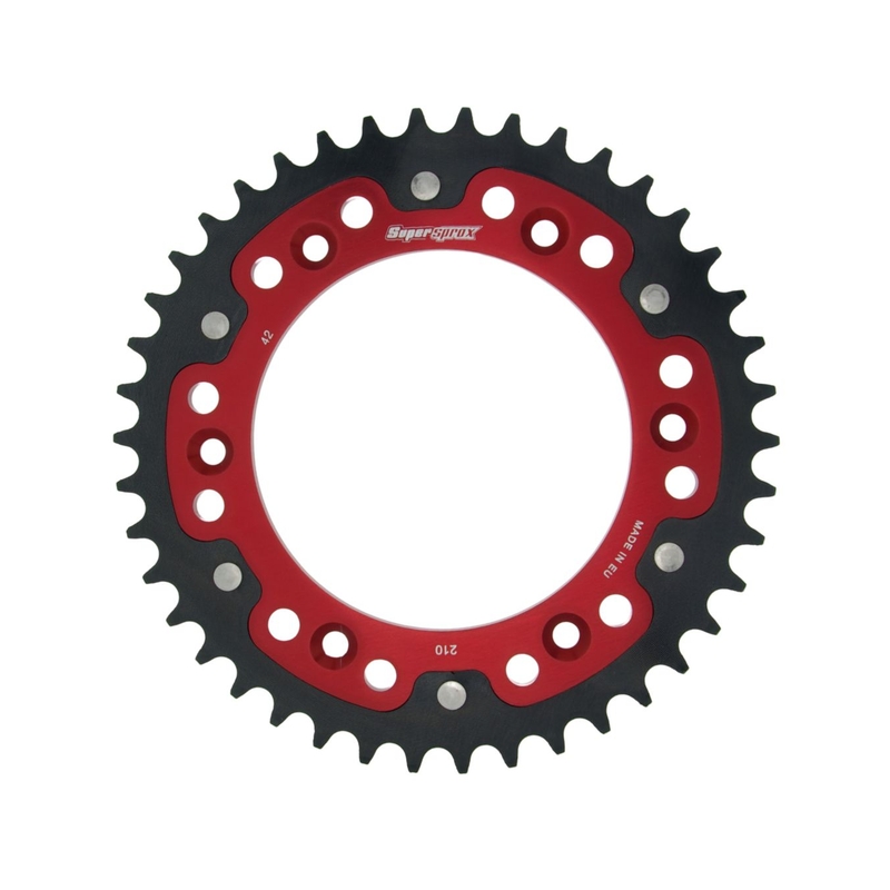 Foaie spate SUPERSPROX STEALTH Rosu 42T, 520