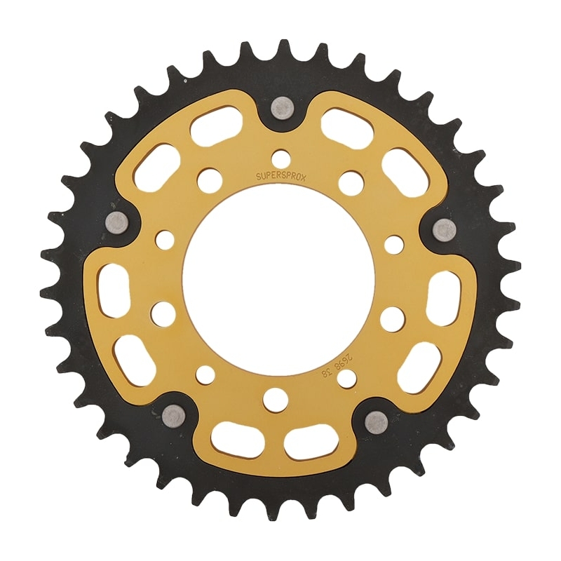 Foaie spate SUPERSPROX STEALTH auriu 38T, 520