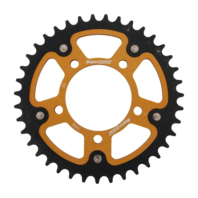 Foaie spate SUPERSPROX STEALTH auriu 39T, 520