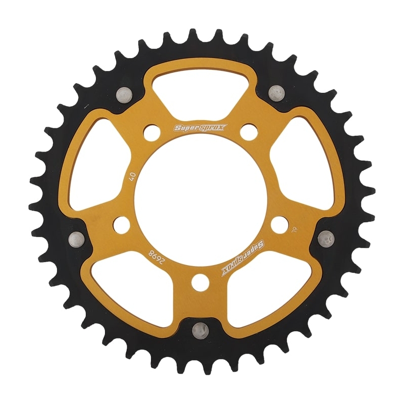 Foaie spate SUPERSPROX STEALTH auriu 40T, 520