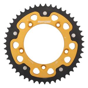 Foaie spate SUPERSPROX STEALTH RST-4:47-GLD auriu 47T, 420